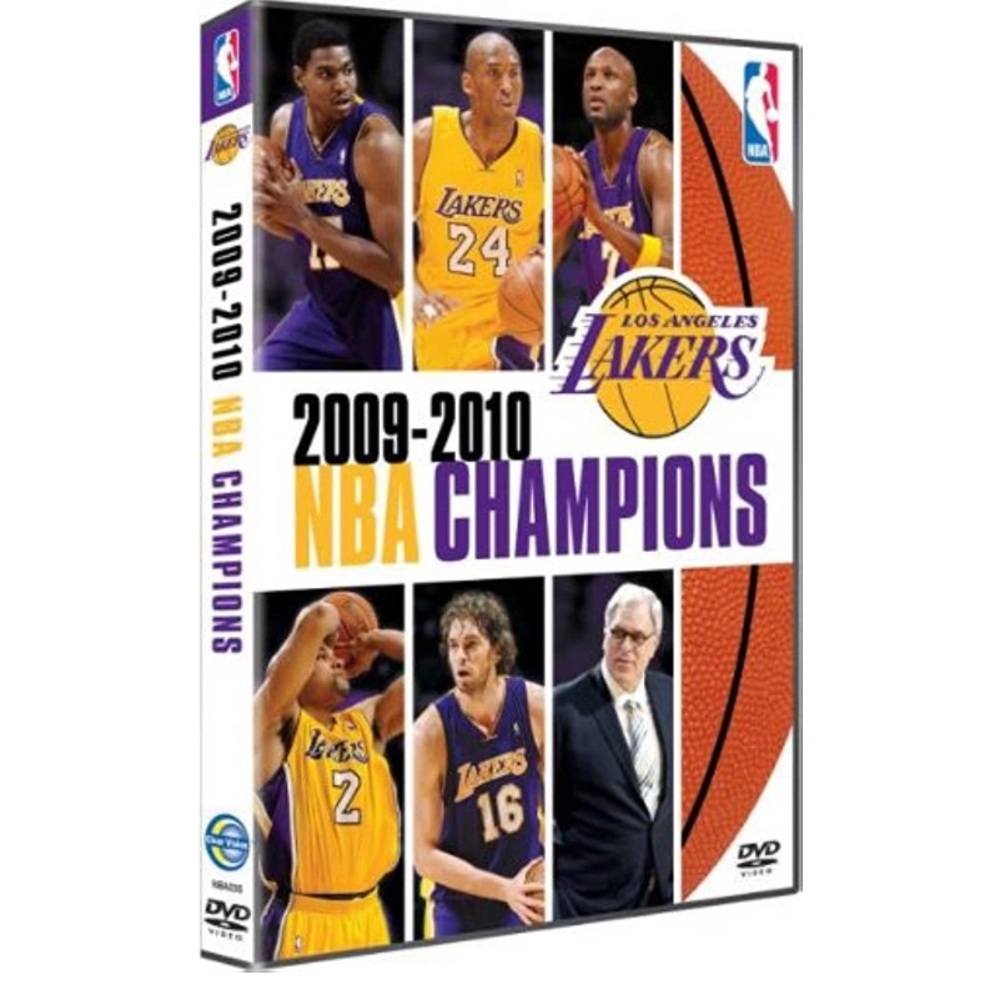 SEALED LAKERS NBA CHAMPION DVD